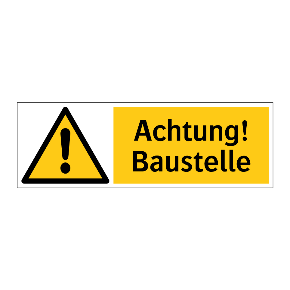 Achtung! Baustelle