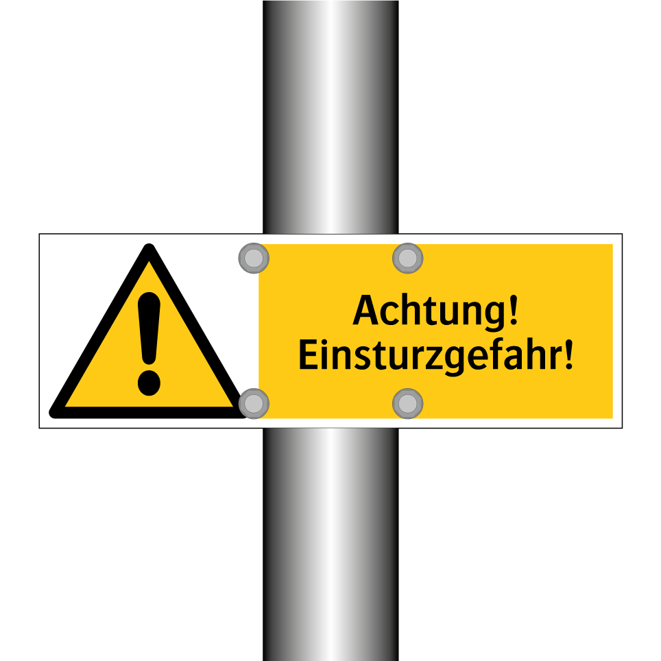 Achtung! Einsturzgefahr!