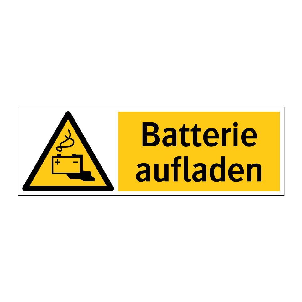 Batterie aufladen