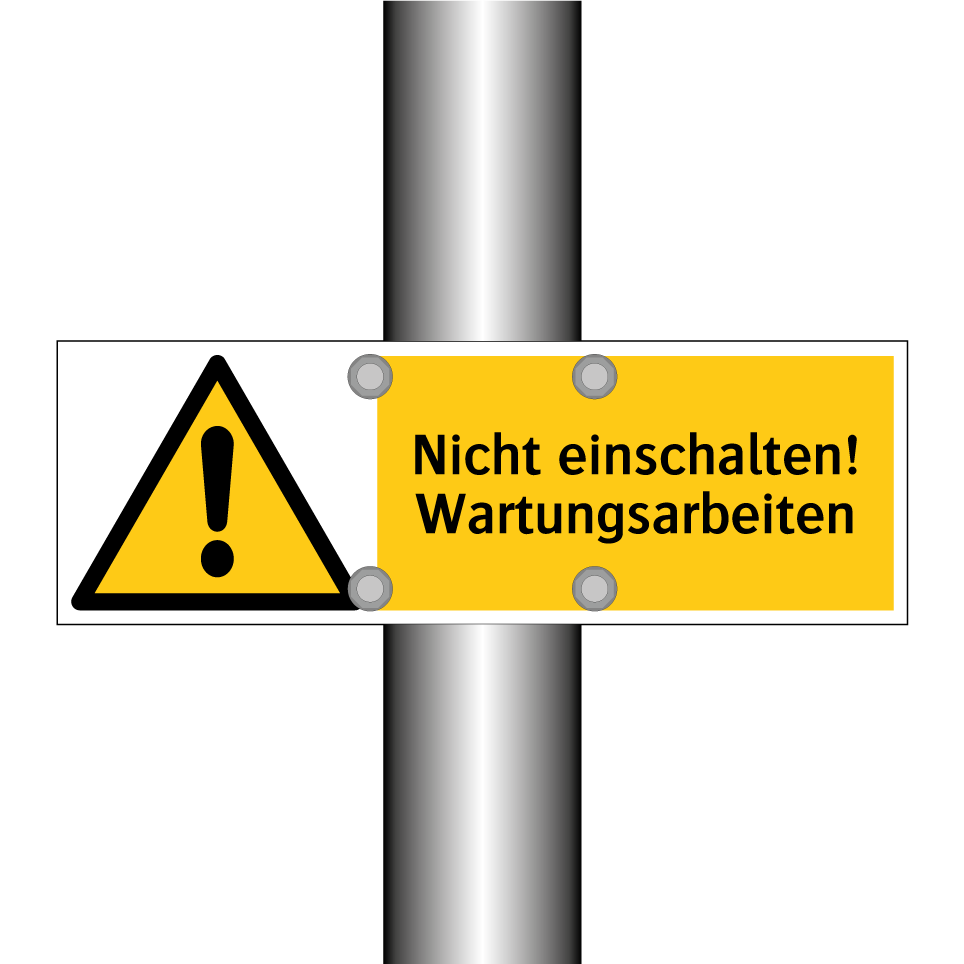 Nicht einschalten! Wartungsarbeiten