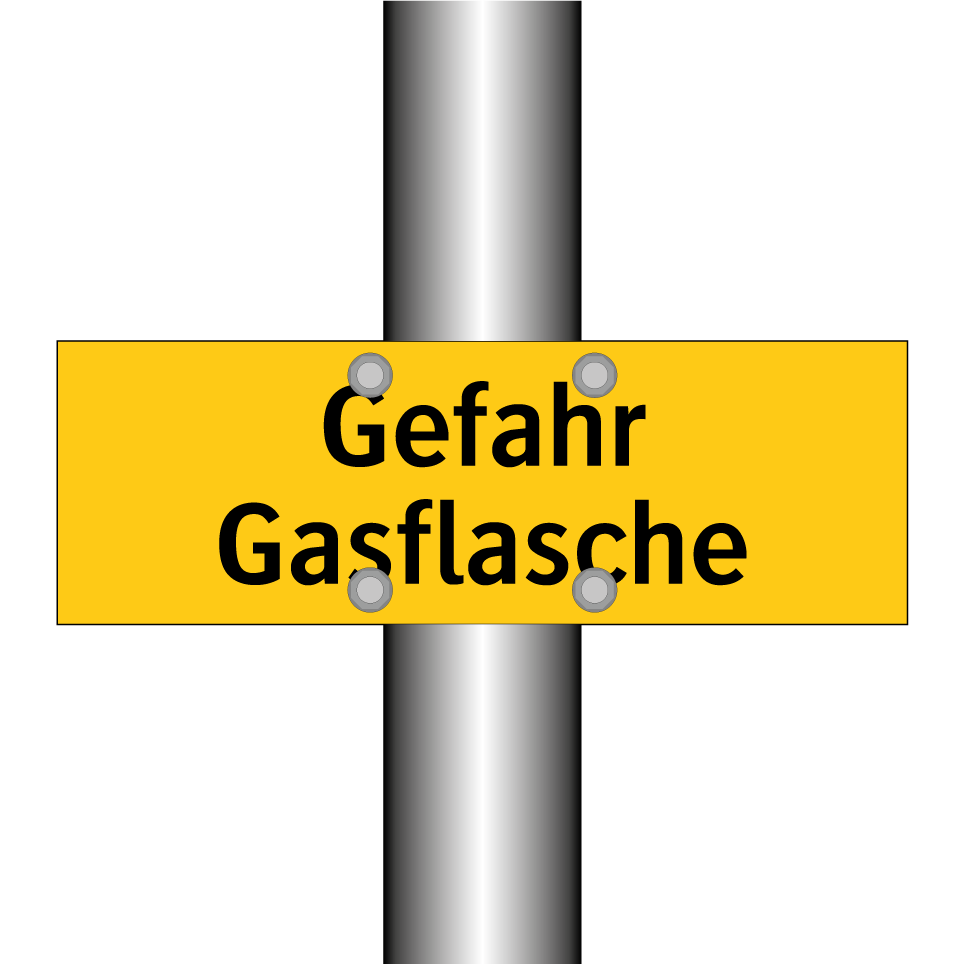 Gefahr Gasflasche