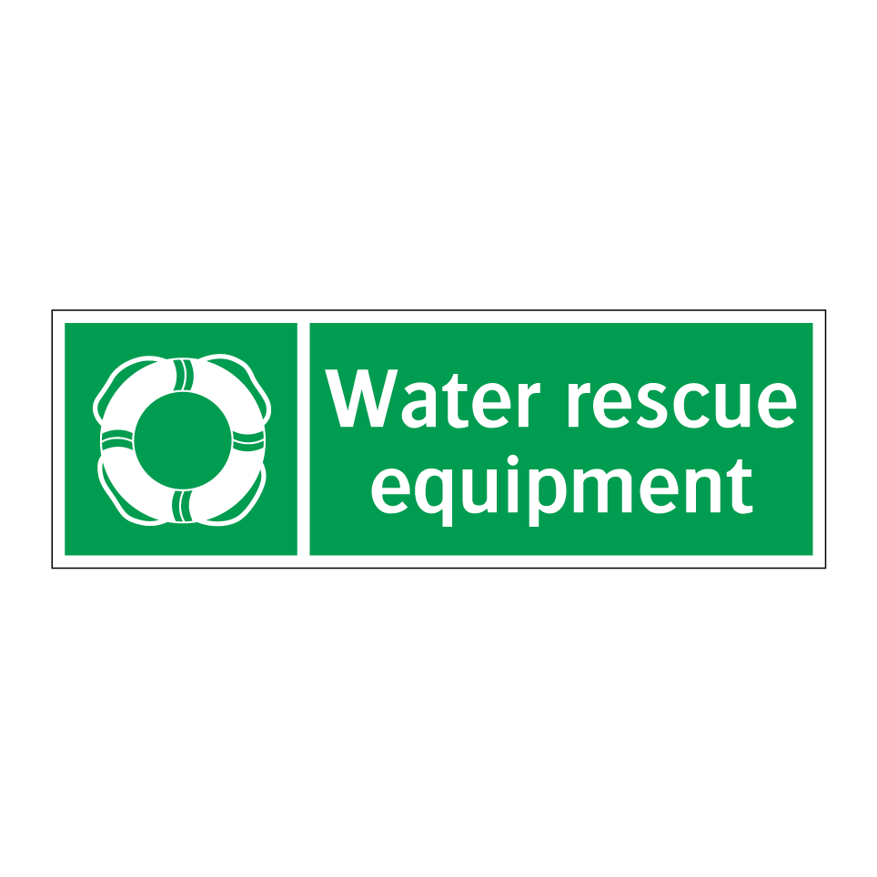 Water rescue equipment