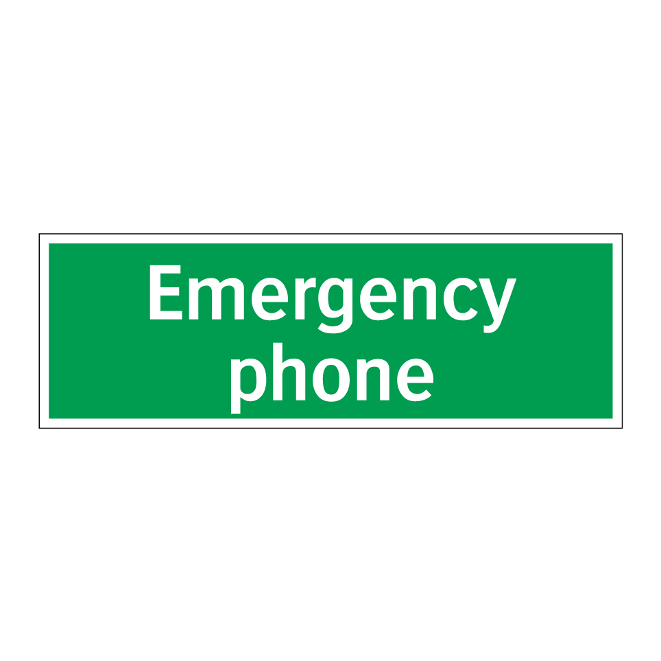 Emergency phone