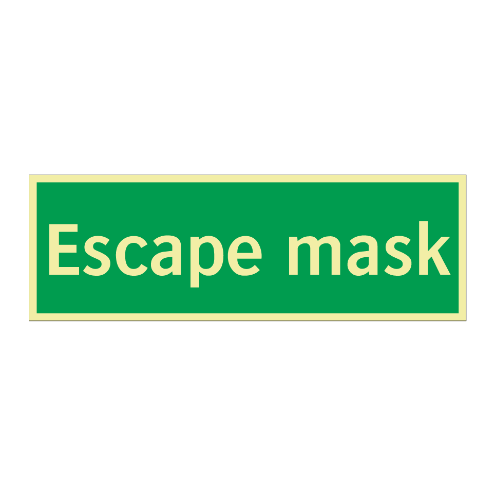 Escape mask
