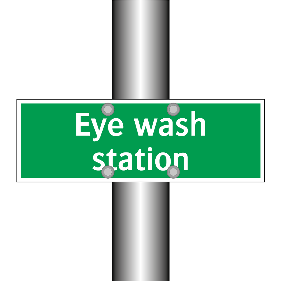 Eye wash station