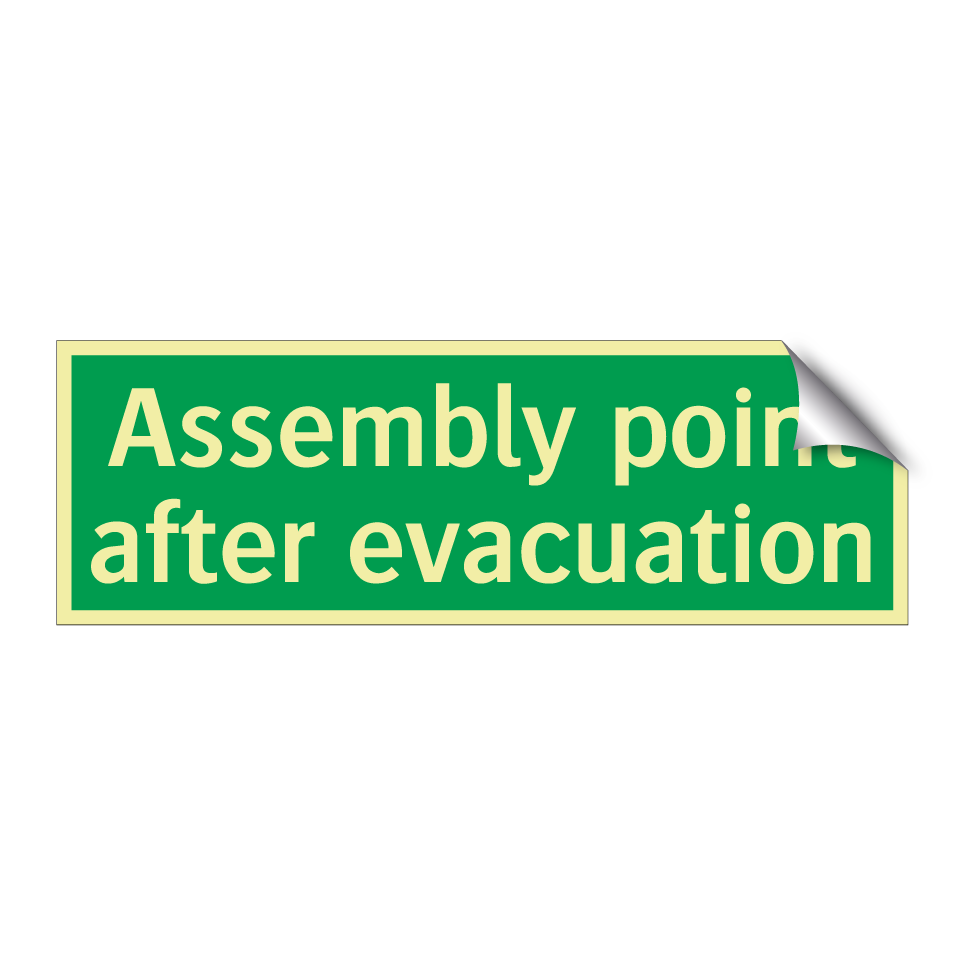 Assembly point after evacuation