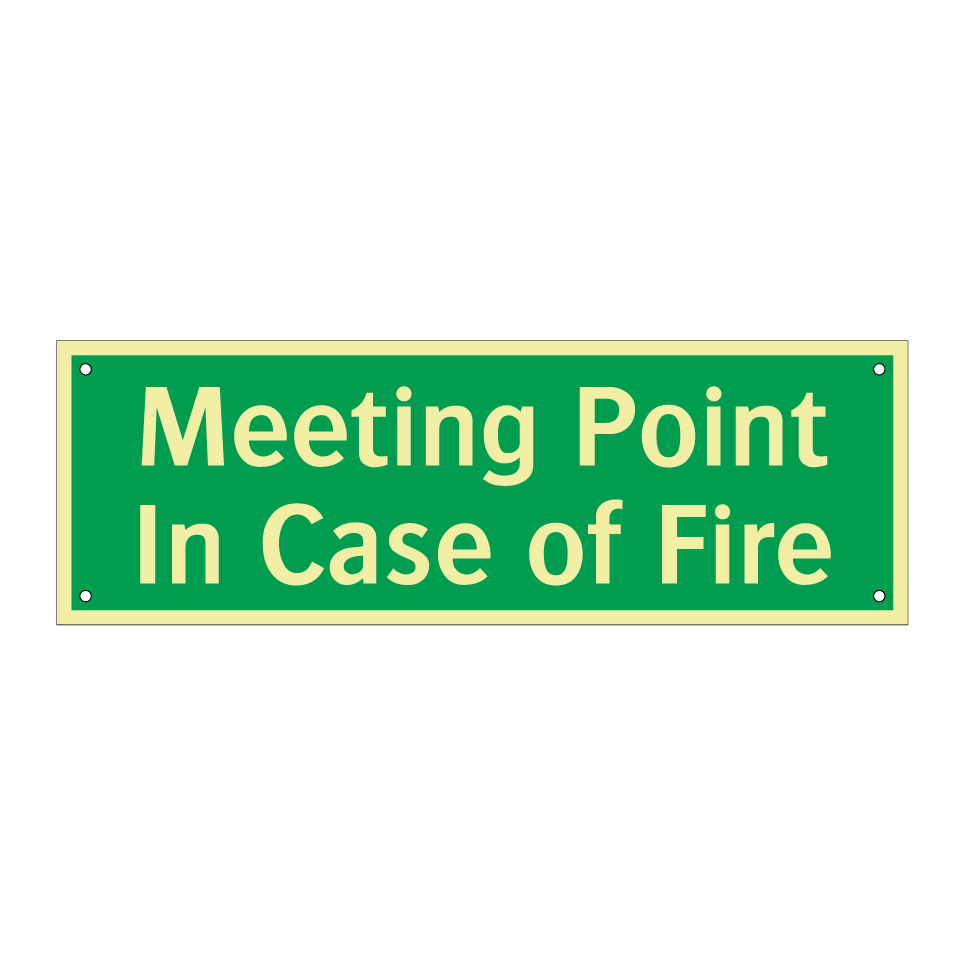 Meeting Point In Case of Fire
