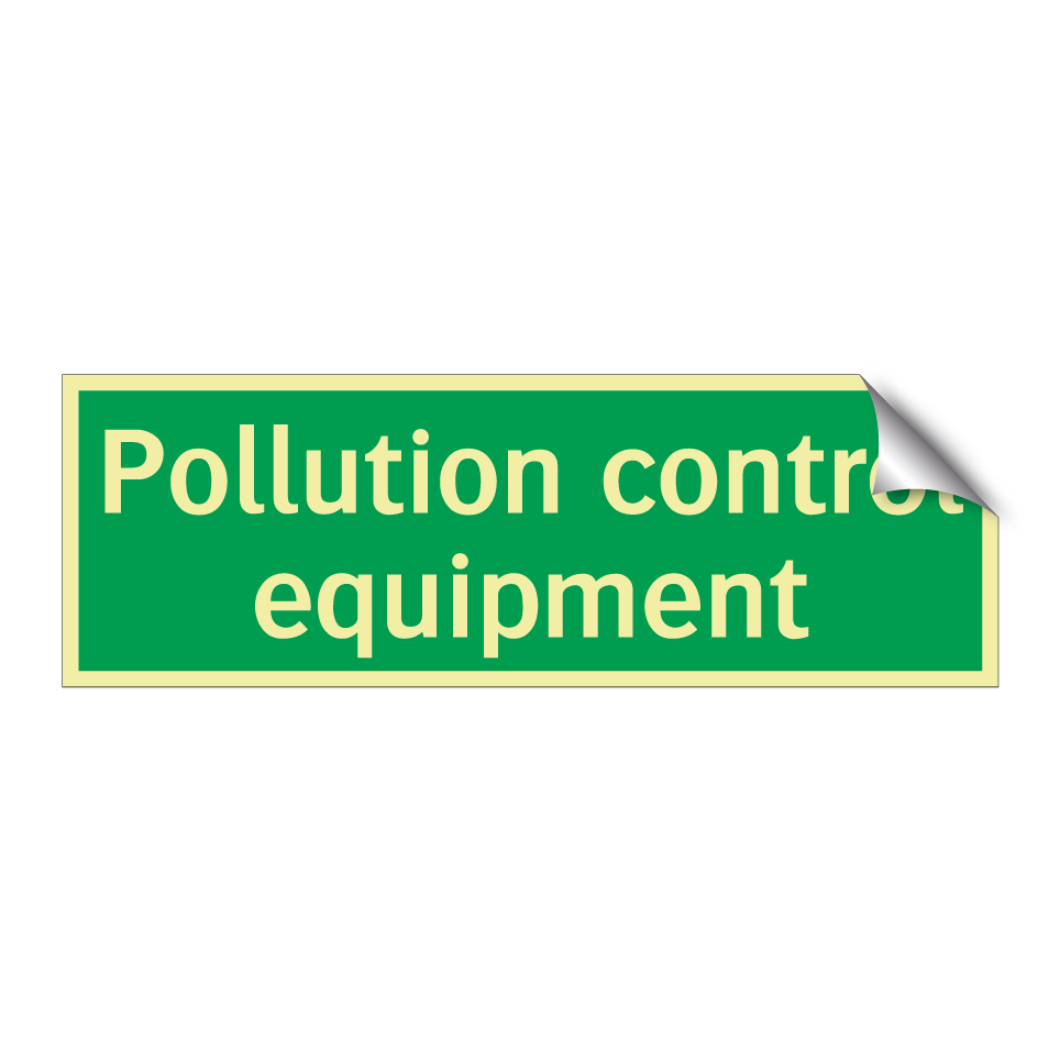 Pollution control equipment