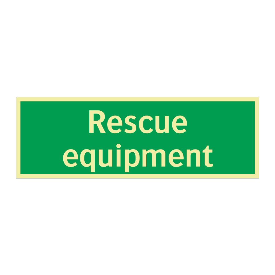 Rescue equipment