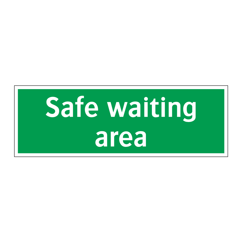 Safe waiting area