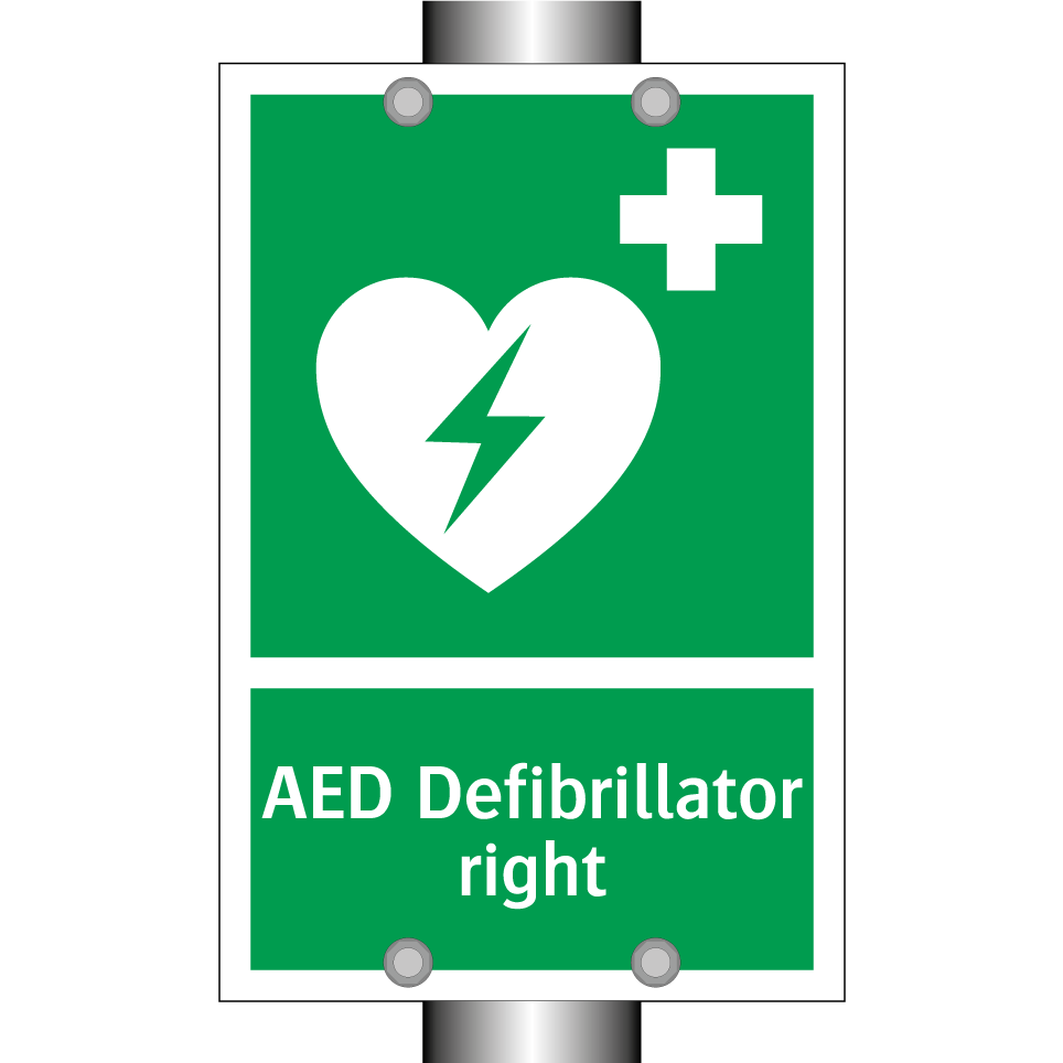 AED Defibrillator right