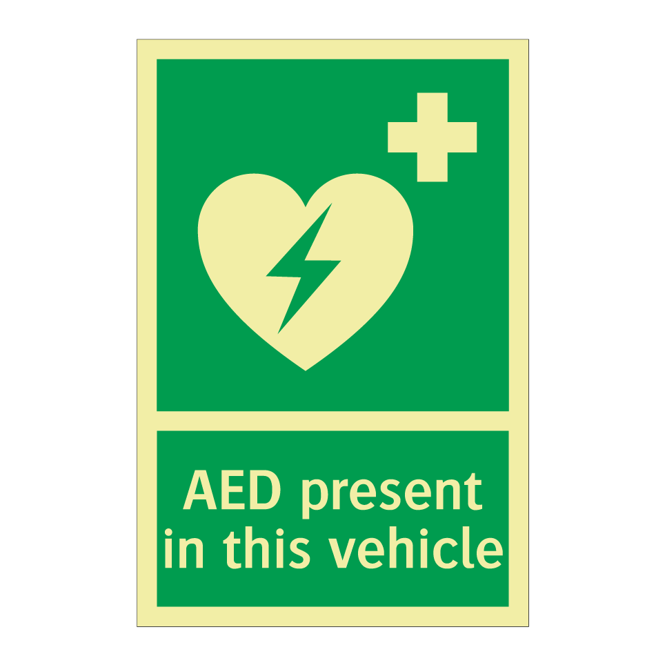 AED present in this vehicle