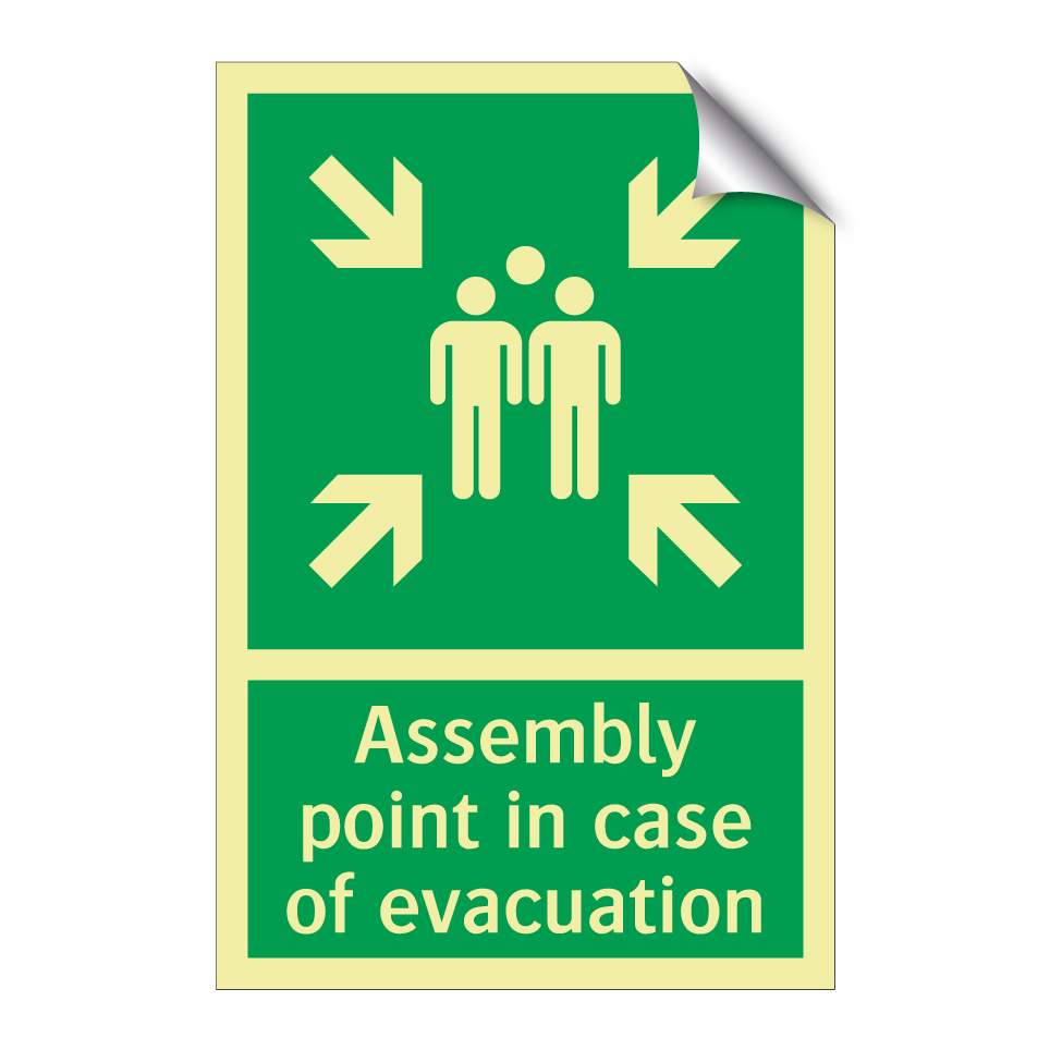 Assembly point in case of evacuation