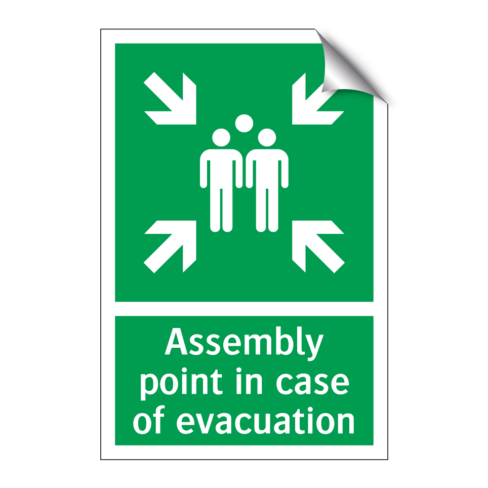 Assembly point in case of evacuation