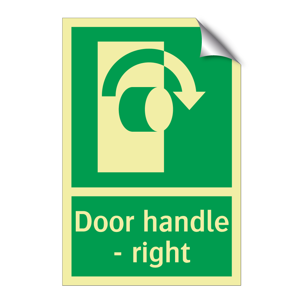 Door handle - right