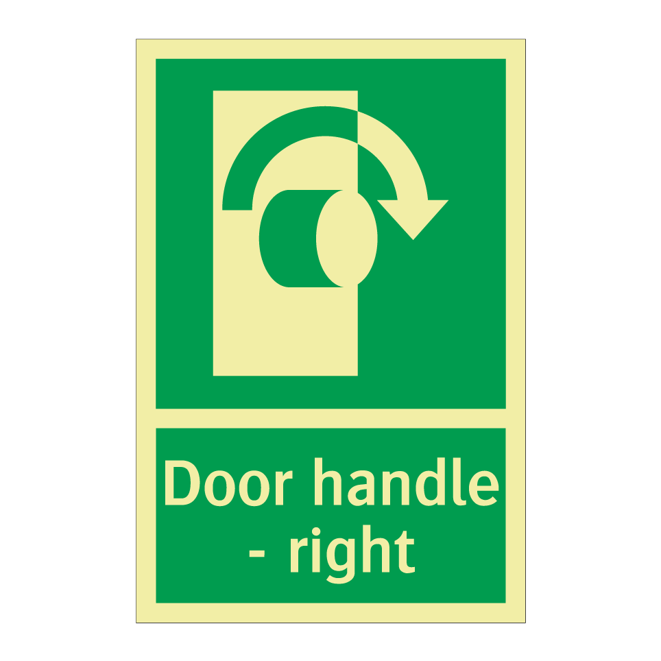 Door handle - right