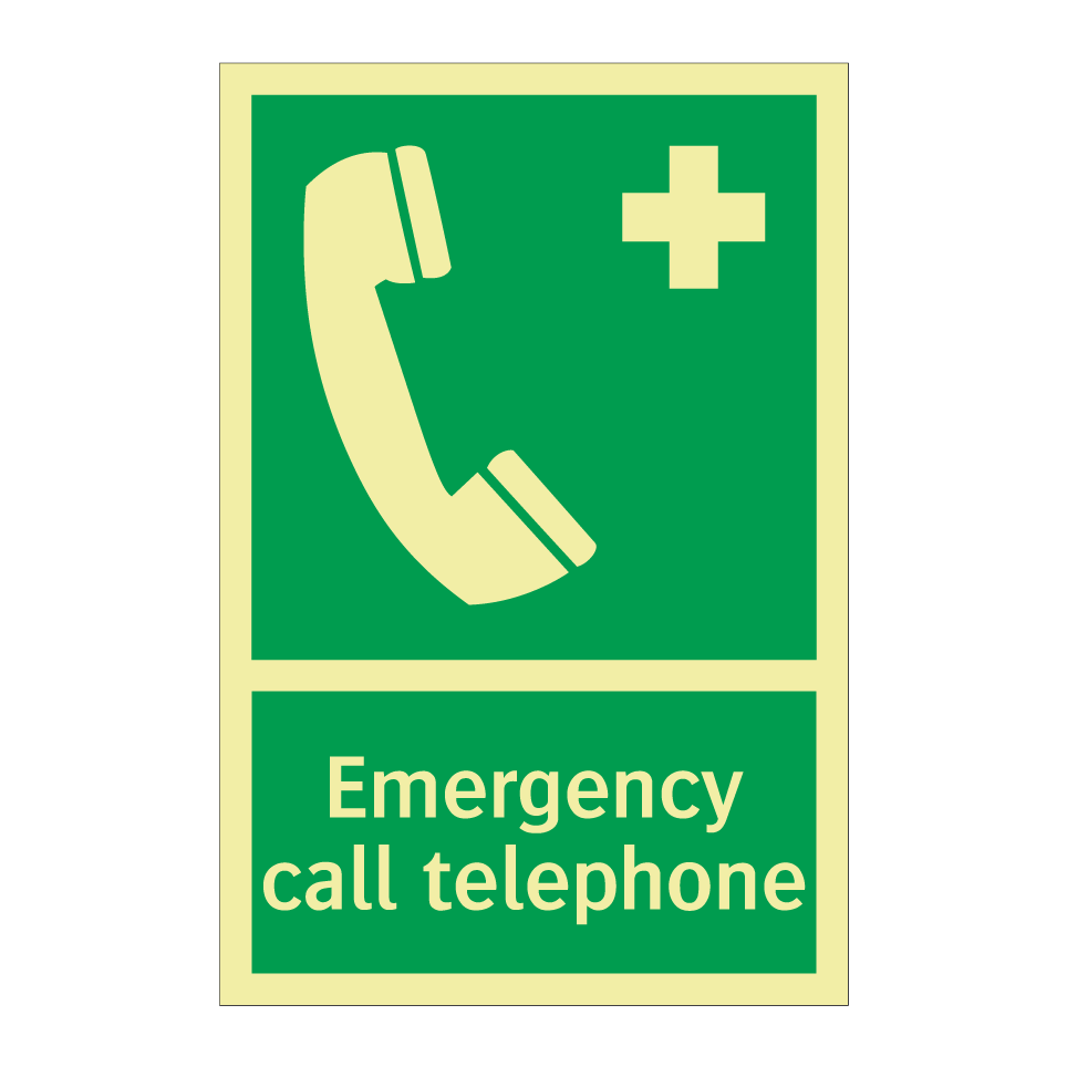 Emergency call telephone