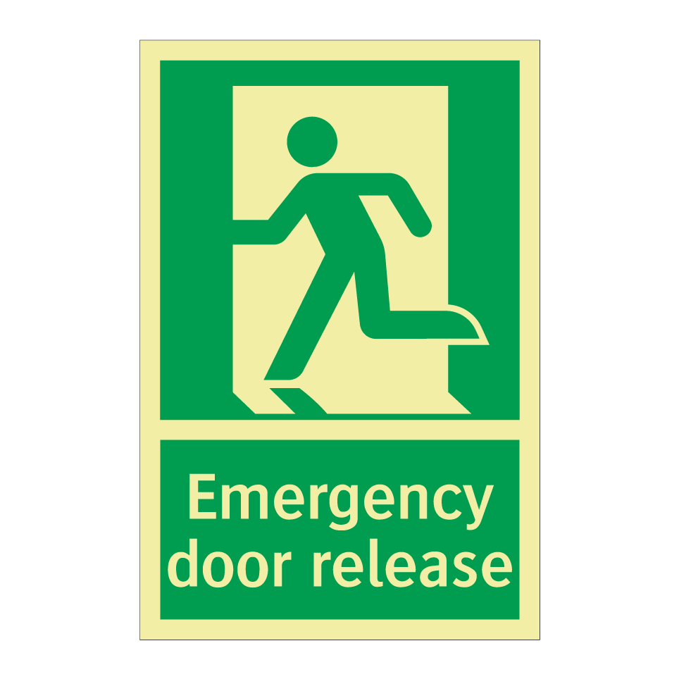 Emergency door release