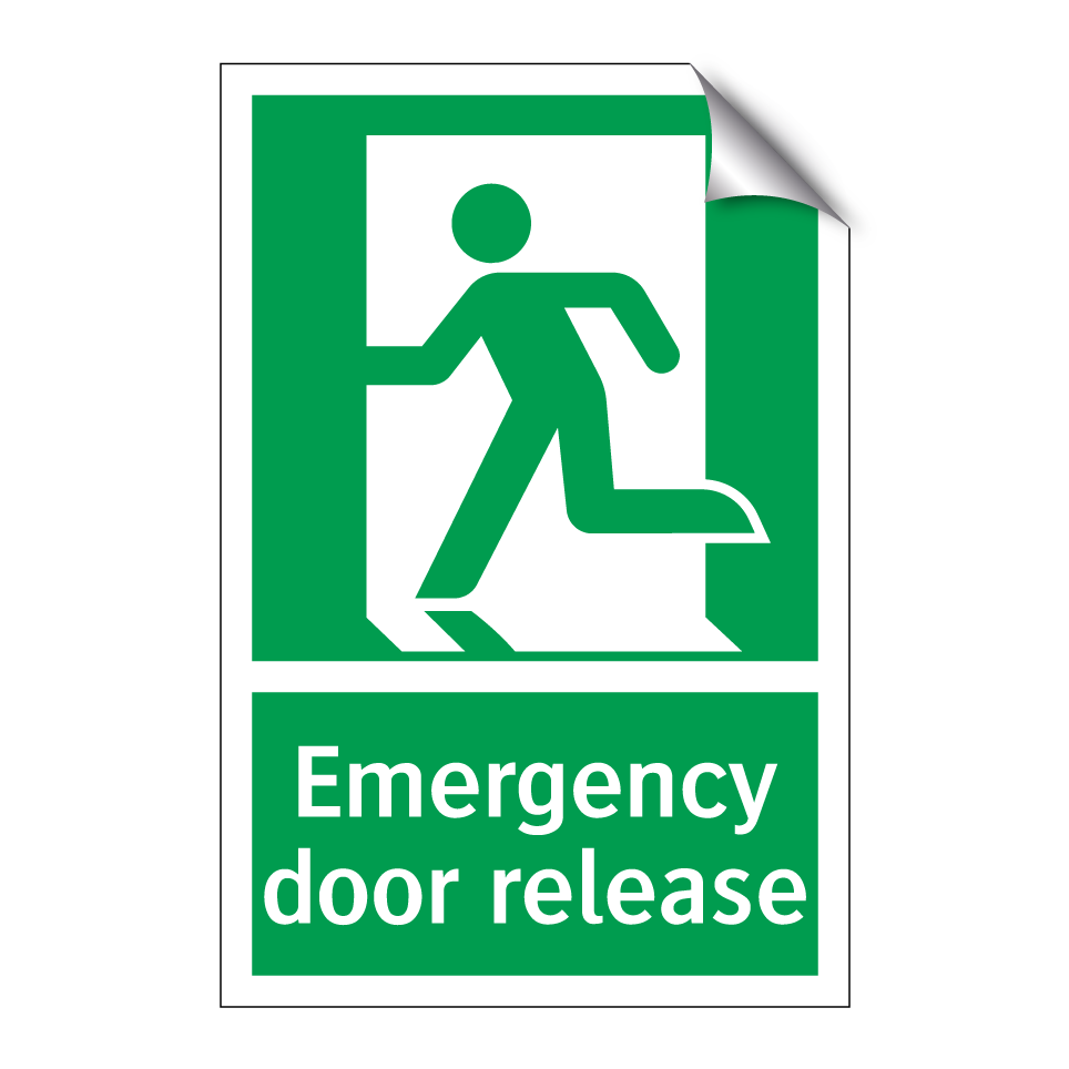 Emergency door release