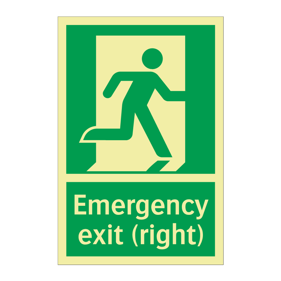 Emergency exit (right)