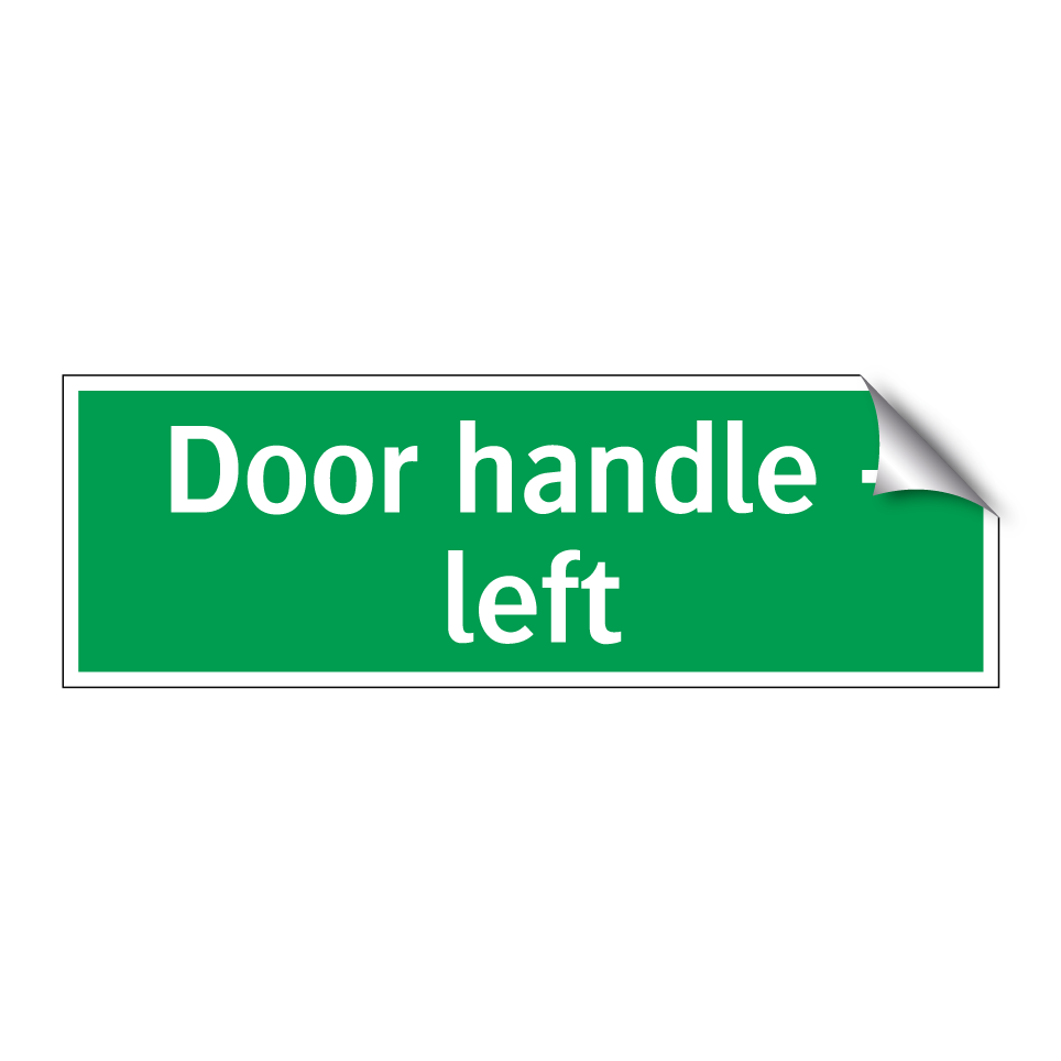 Door handle - left