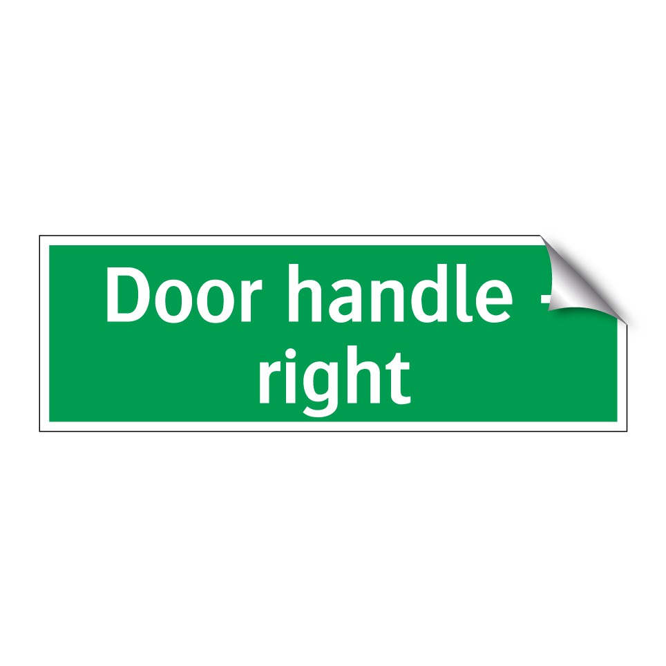Door handle - right