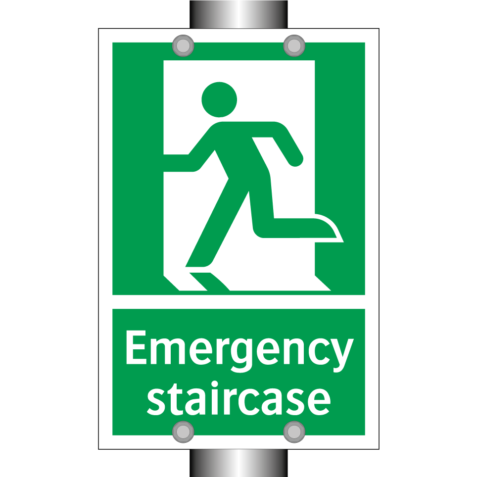 Emergency staircase