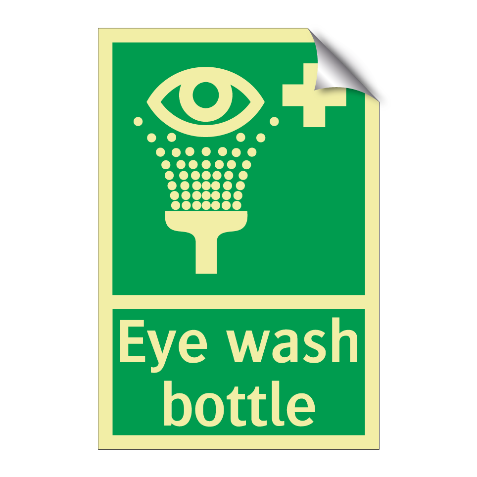 Eye wash bottle