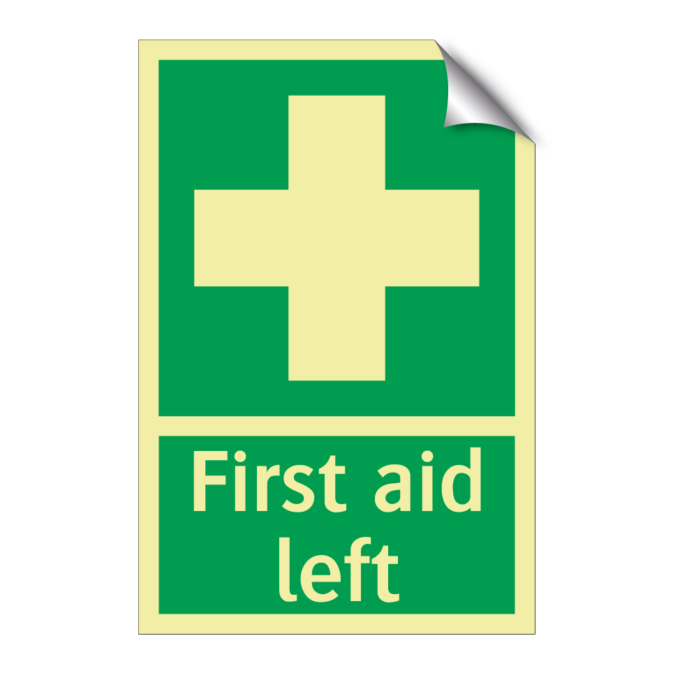 First aid left