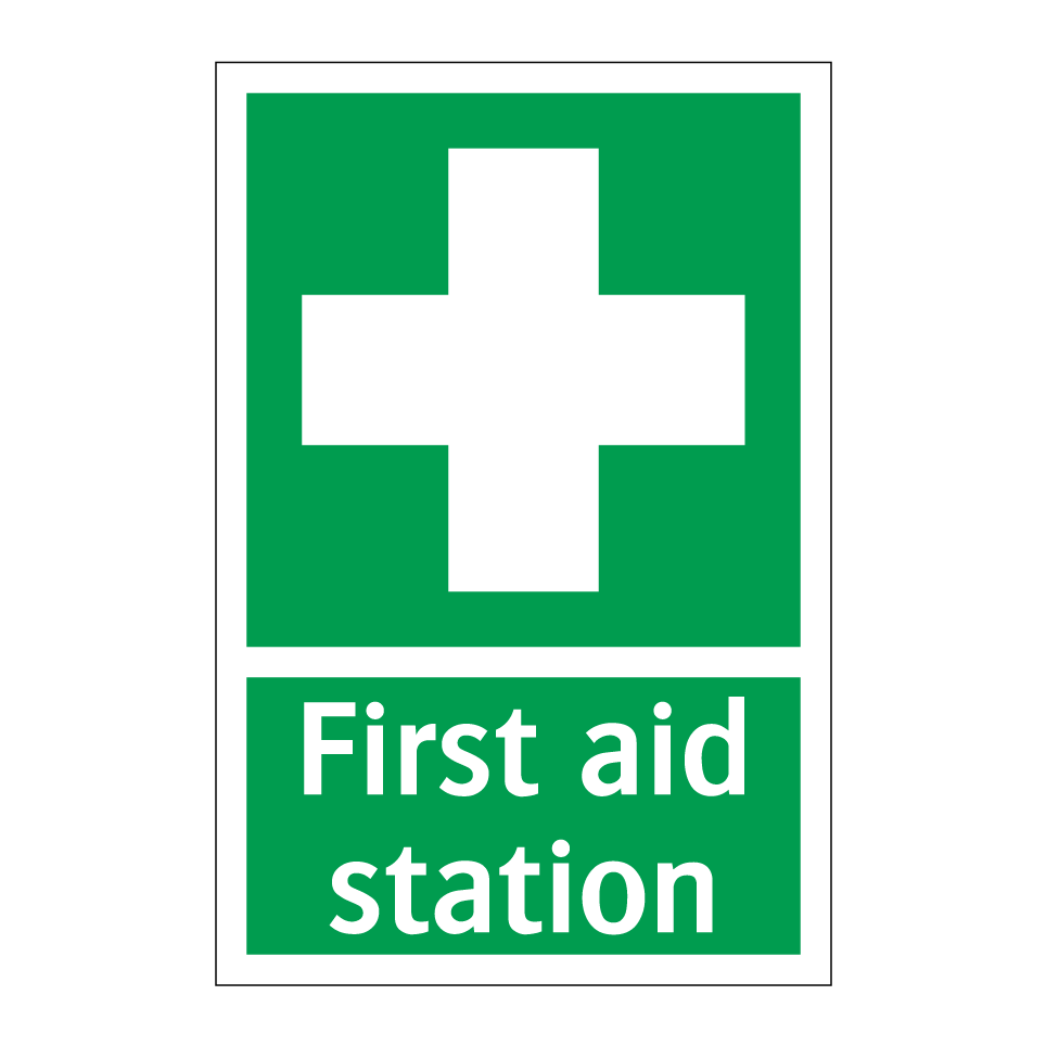 First aid station