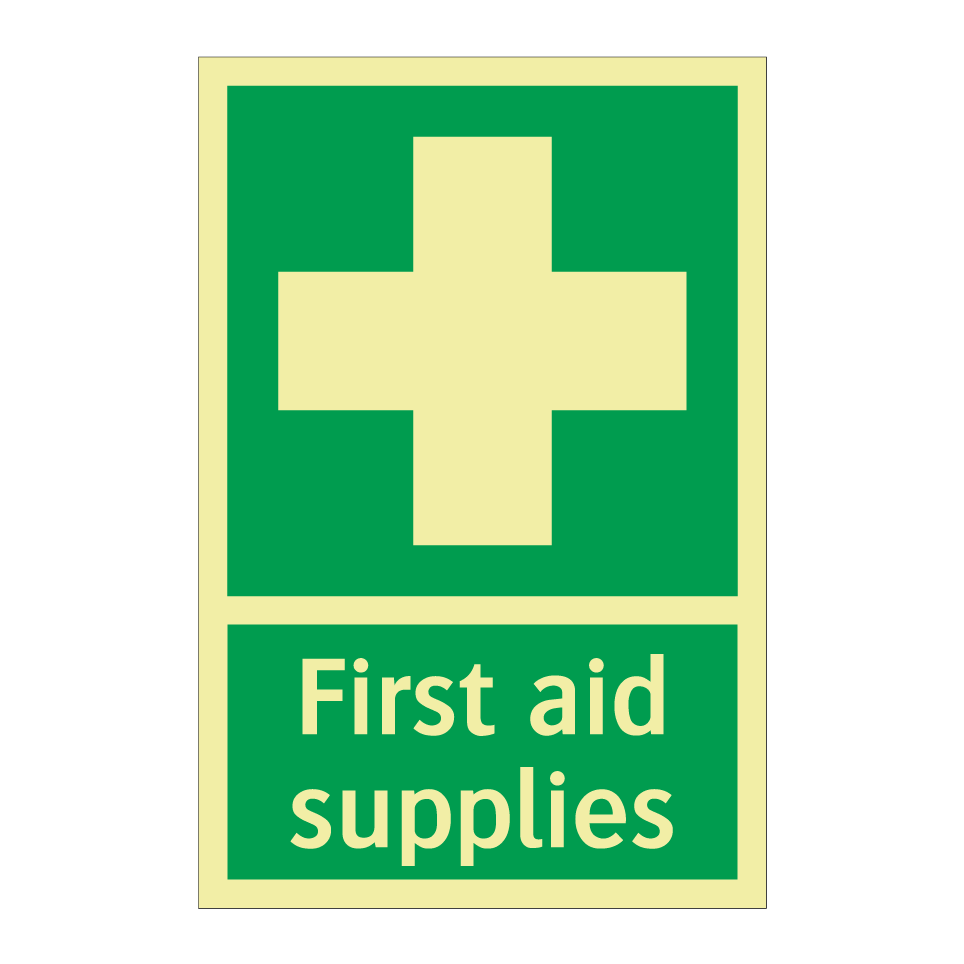 First aid supplies