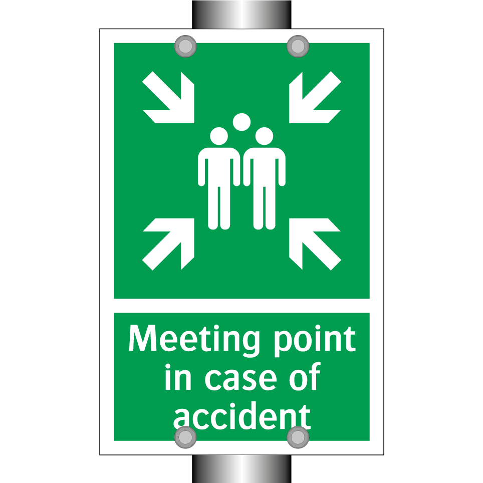 Meeting point in case of accident