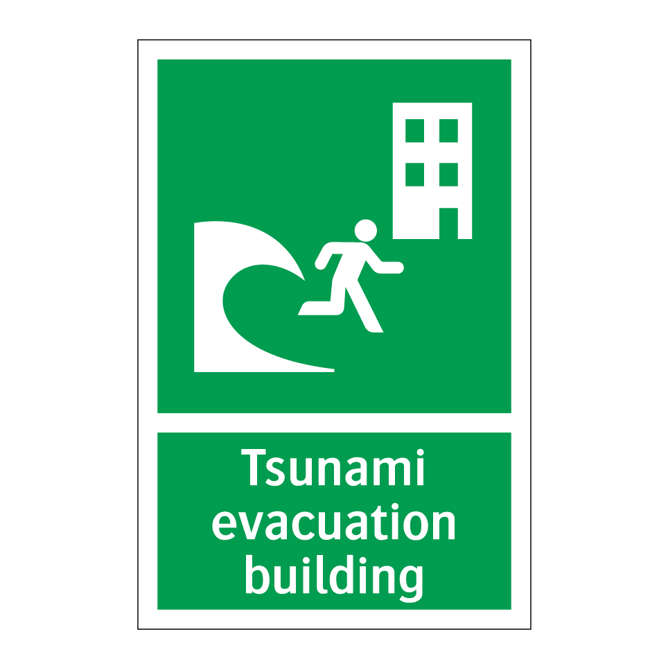 Tsunami evacuation building