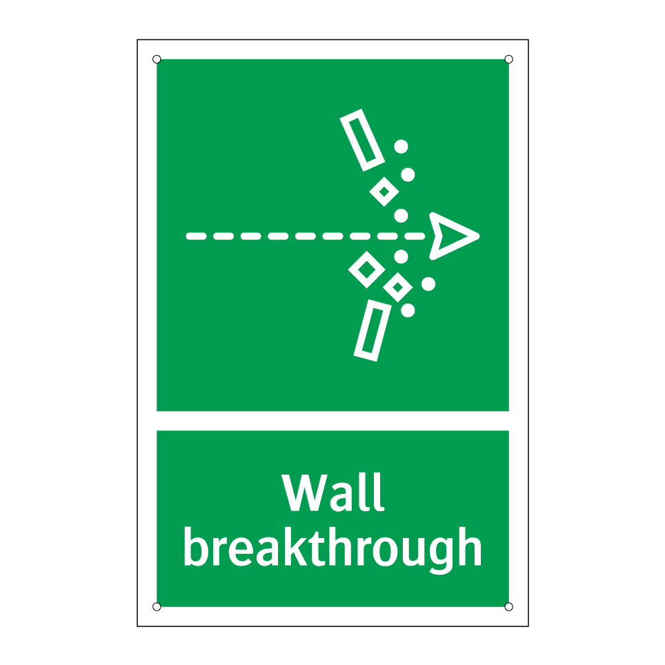 Wall breakthrough