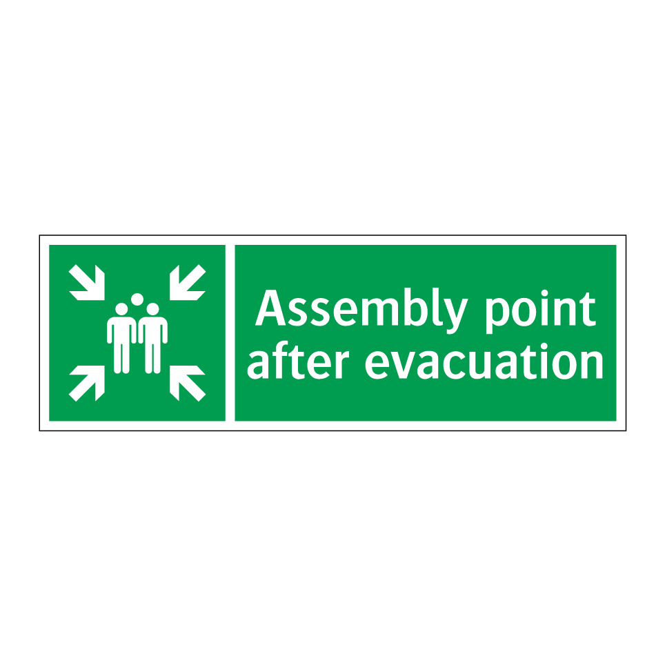 Assembly point after evacuation