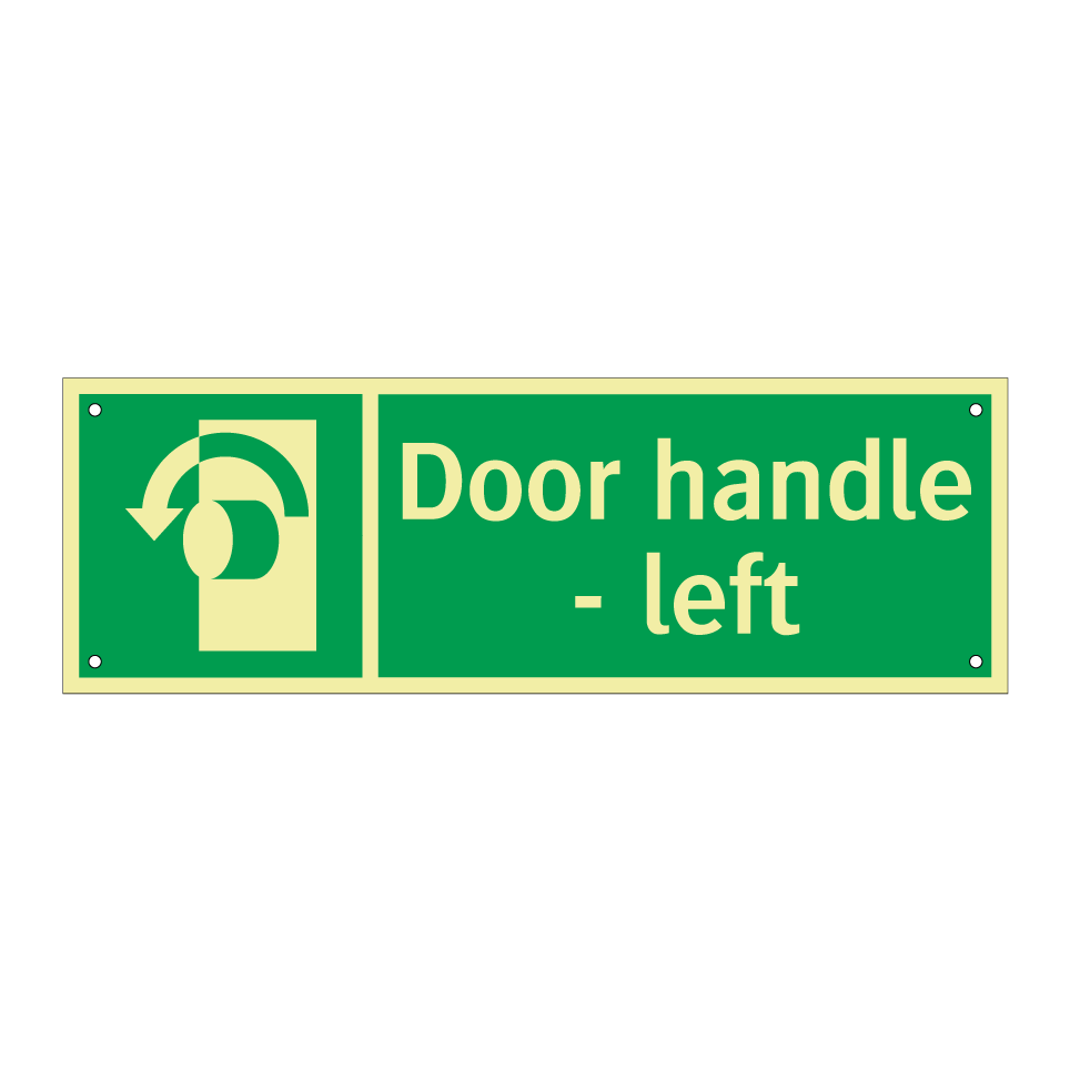 Door handle - left