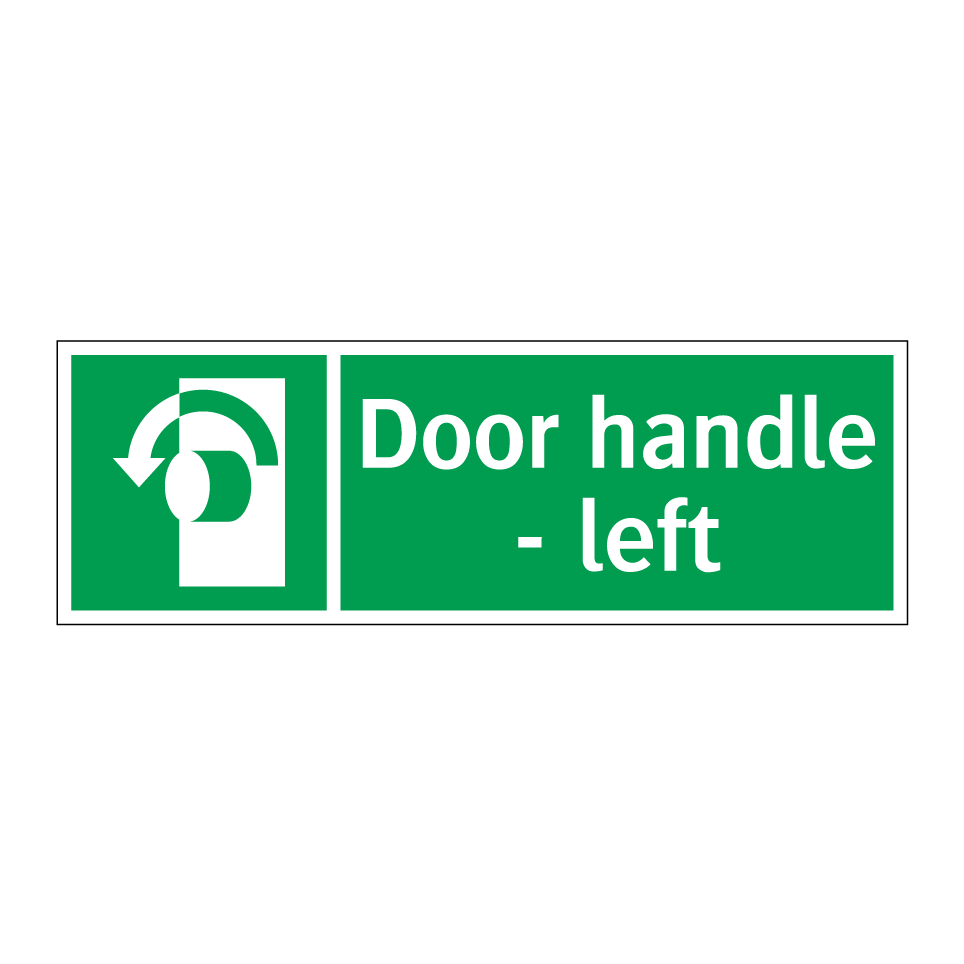 Door handle - left