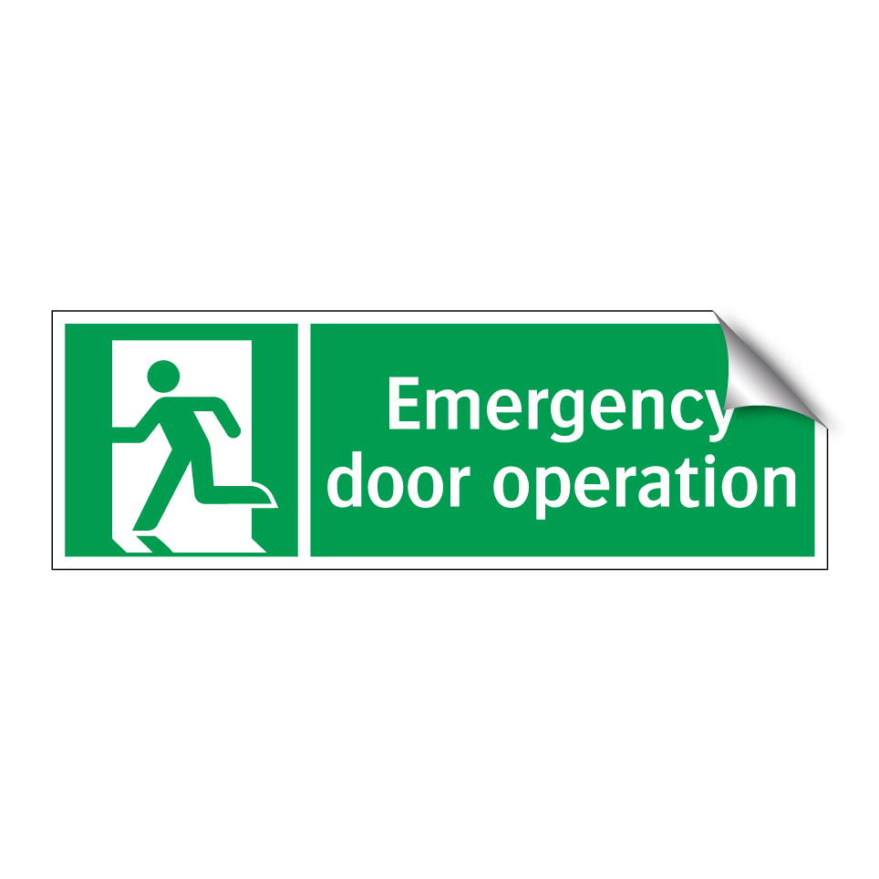 Emergency door operation