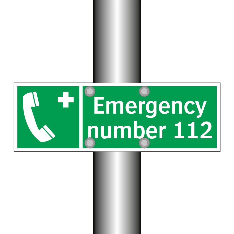 Emergency number 112