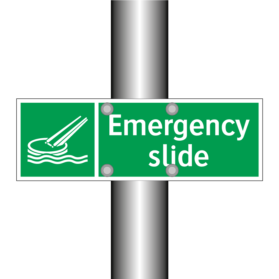 Emergency slide
