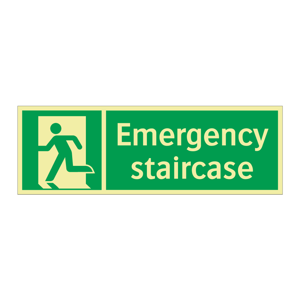 Emergency staircase