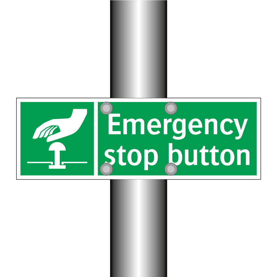 Emergency stop button
