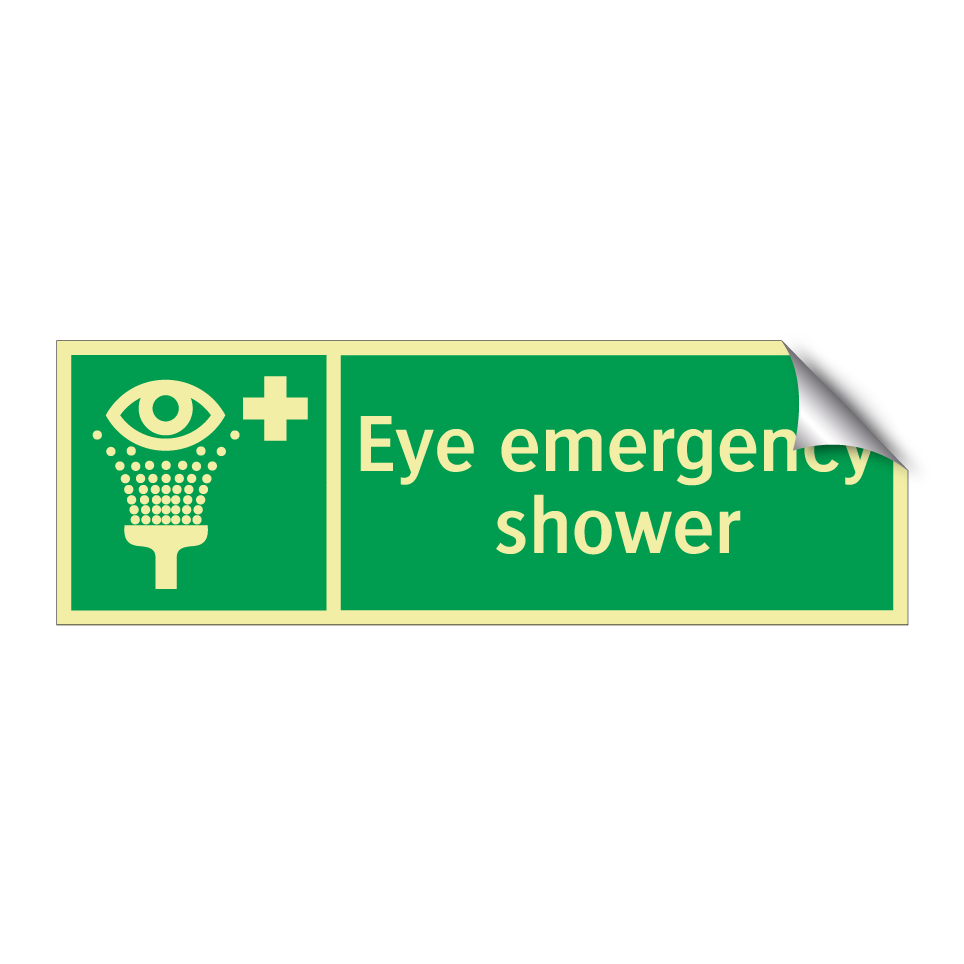 Eye emergency shower