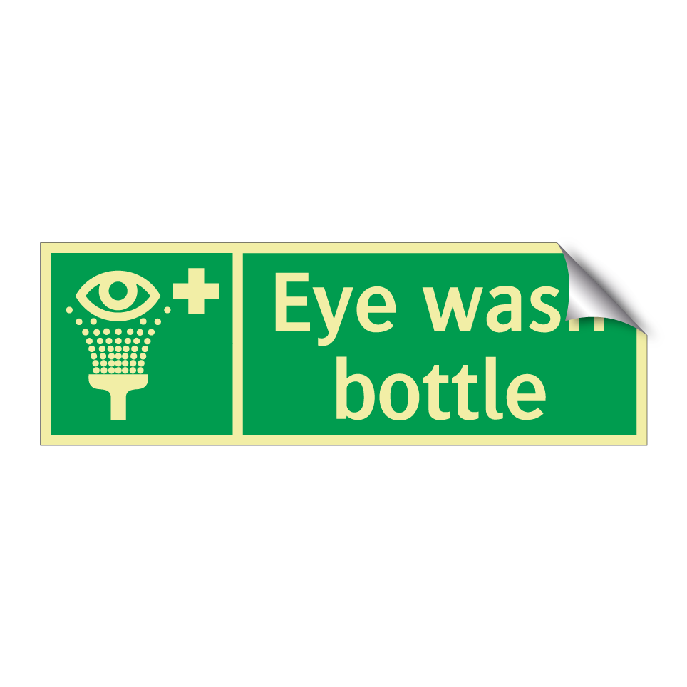 Eye wash bottle