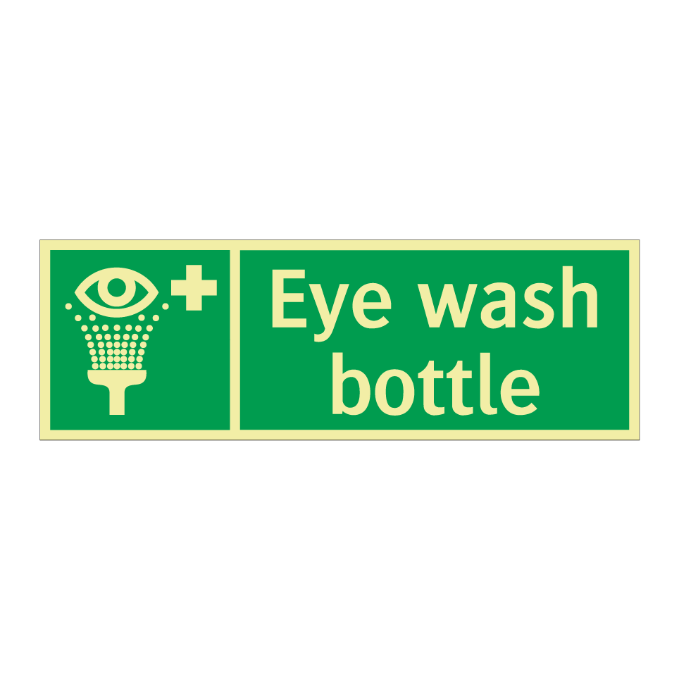 Eye wash bottle