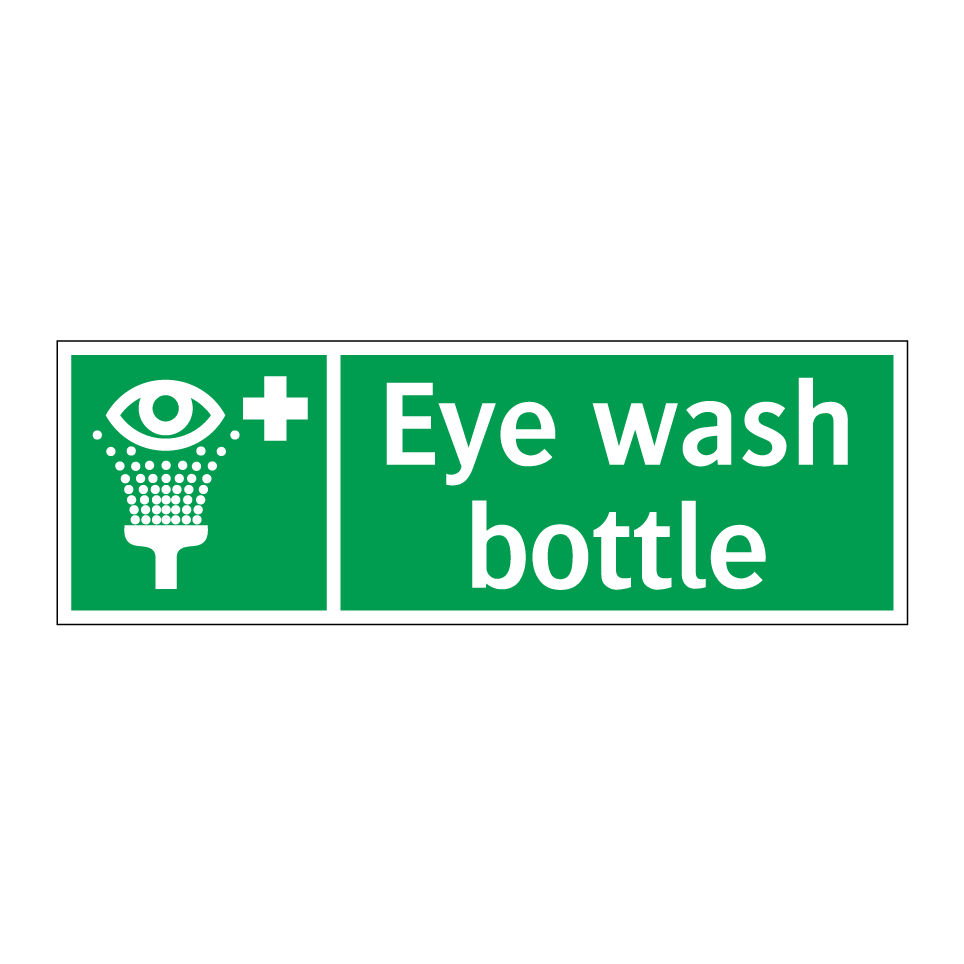 Eye wash bottle