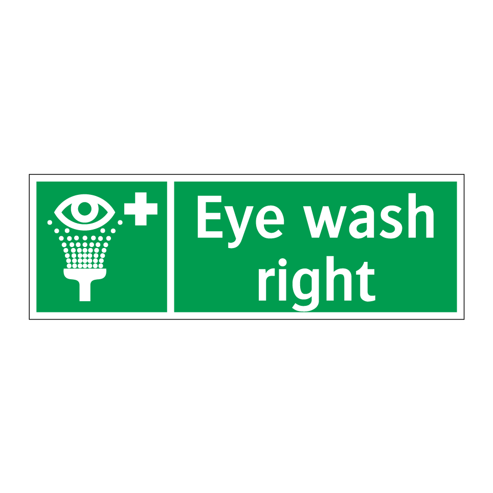 Eye wash right