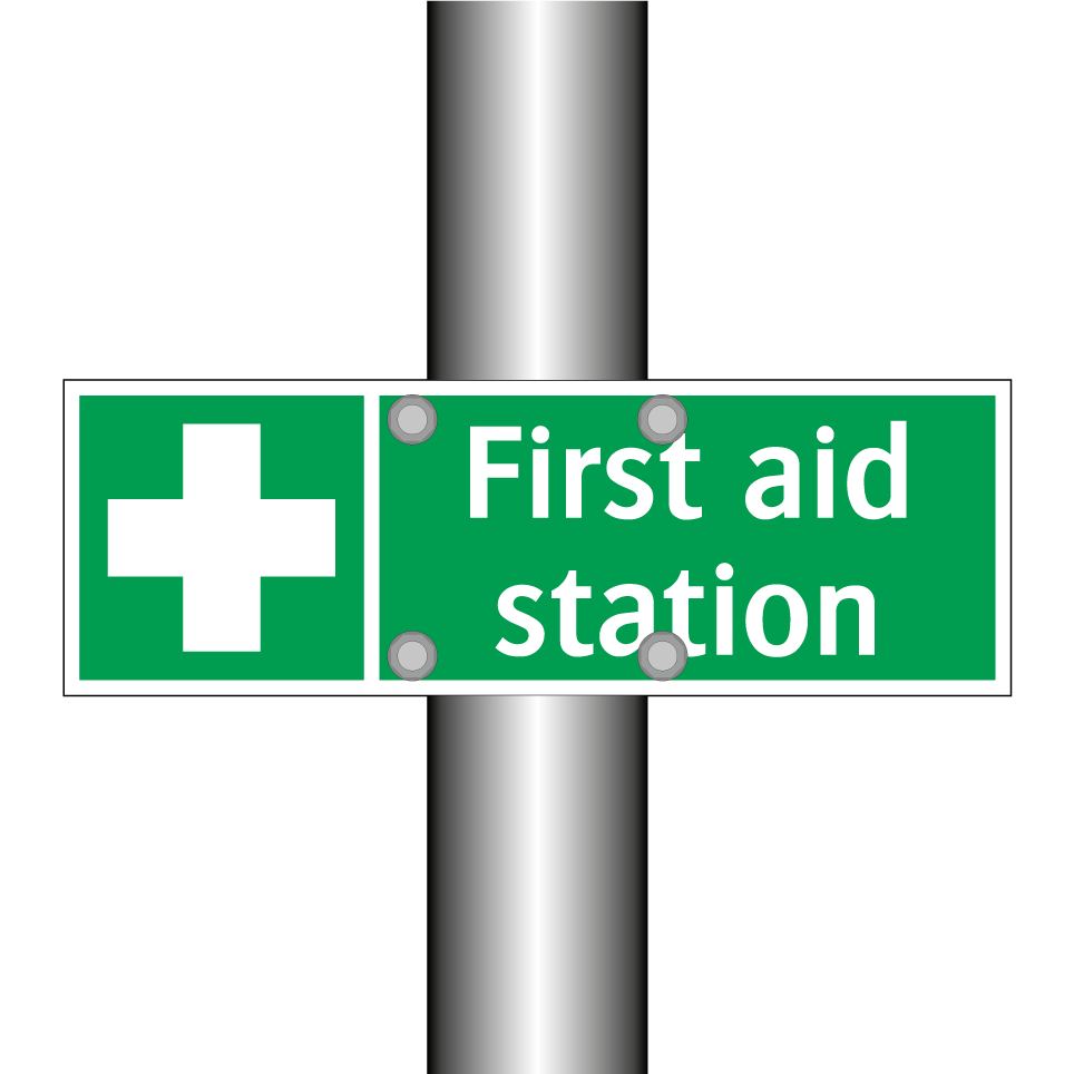 First aid station