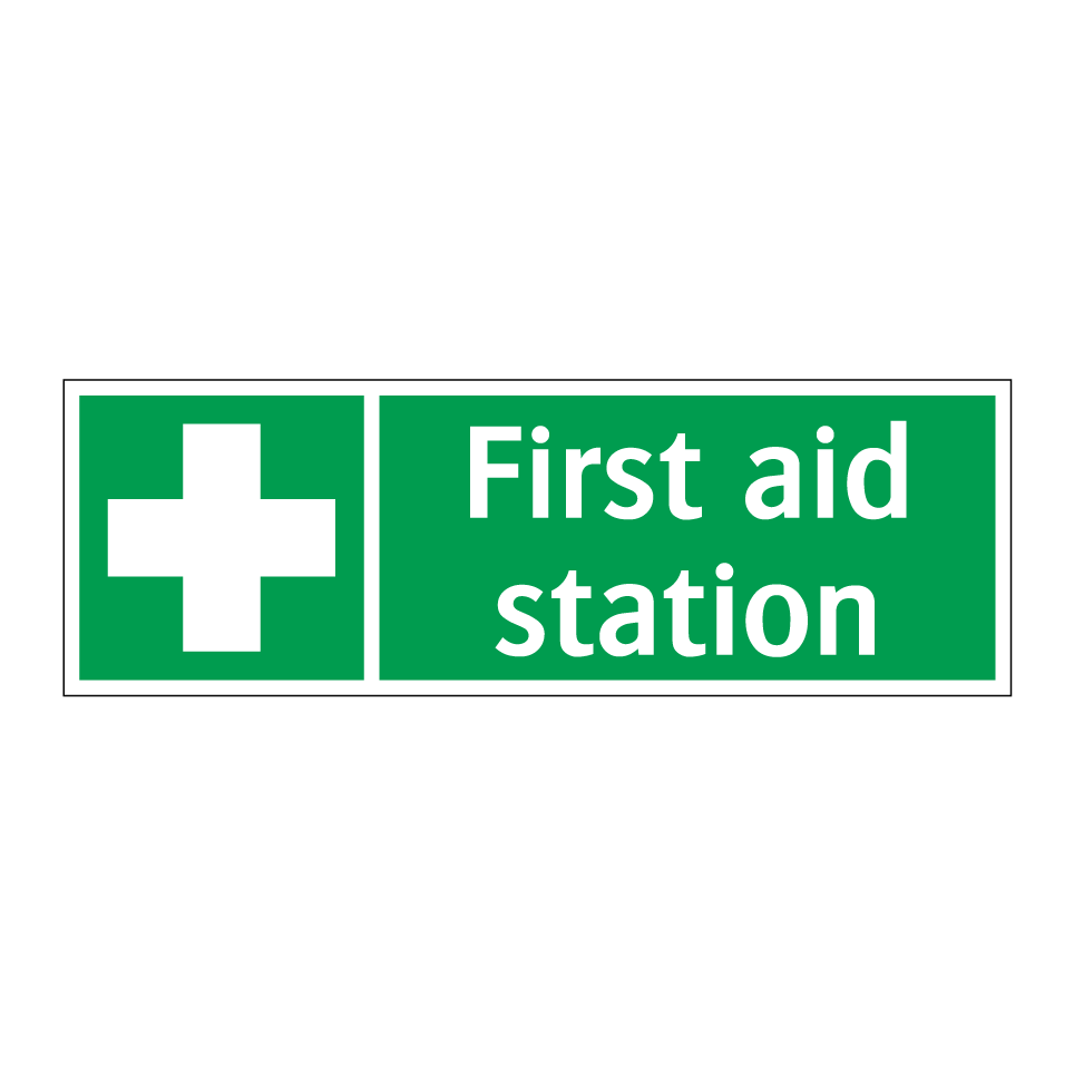 First aid station