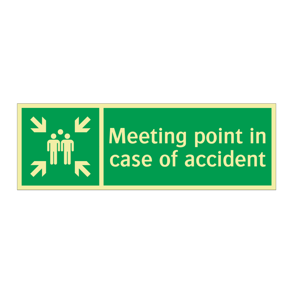 Meeting point in case of accident